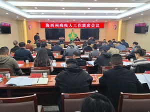 2025年海西州残疾人工作联席会议顺利召开